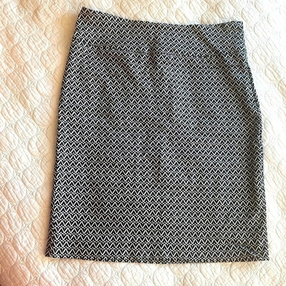 Margaret M Women’s Skirt Dark Navy & White